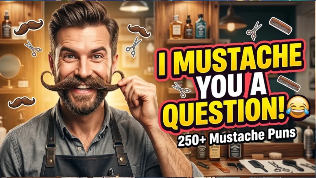 Funny Mustache Names & Nicknames (Slang Terms)