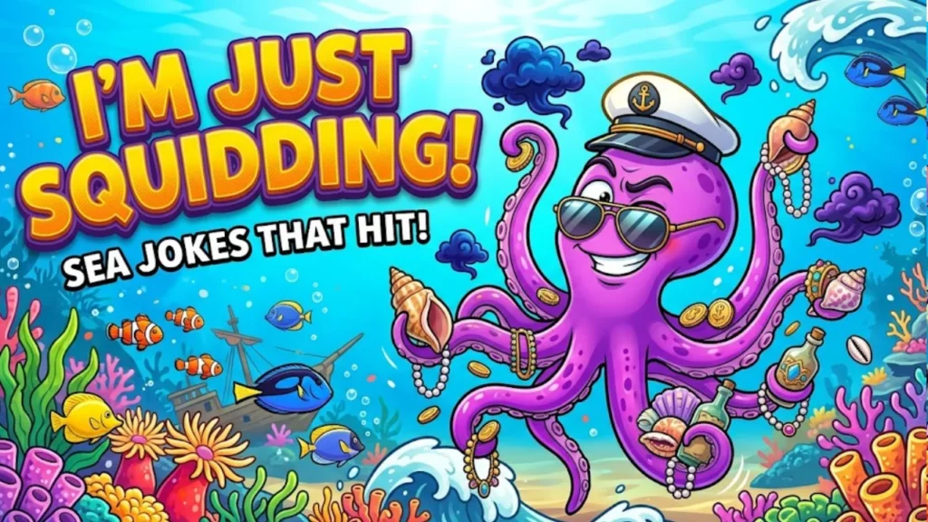 Funny Octopus One-Liner Puns & Jokes