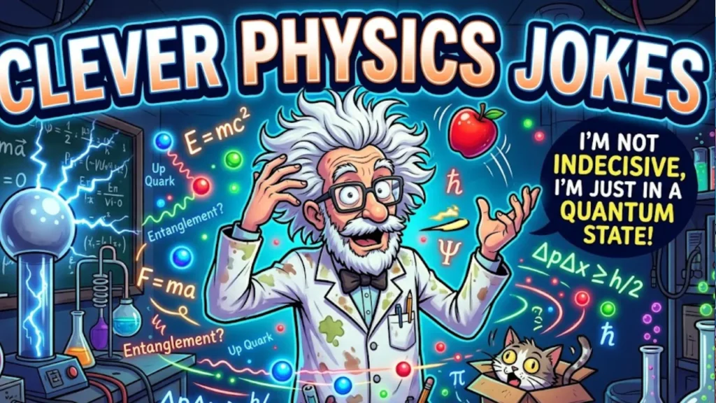 Funny Physics One-Liner Puns & Jokes