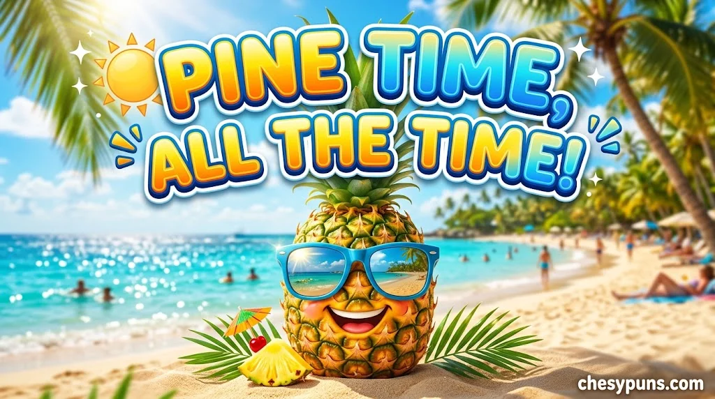 Funny Pineapple Puns & One-Liners