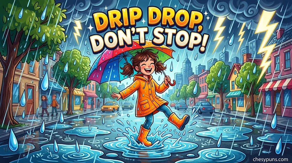 Funny Rain Puns & One-Liners