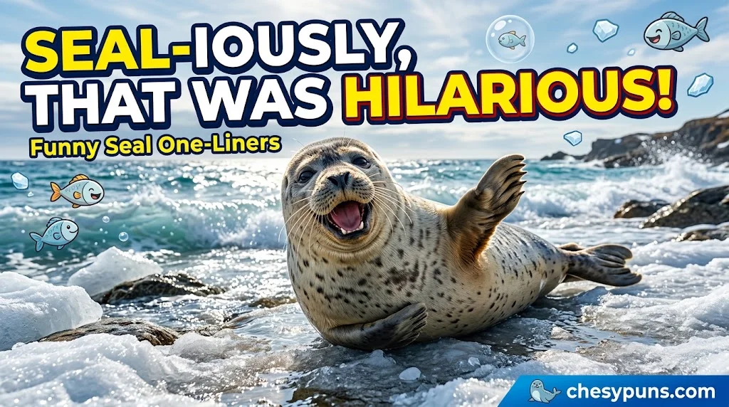 Funny Seal One-Liners & Short Seal Jokes