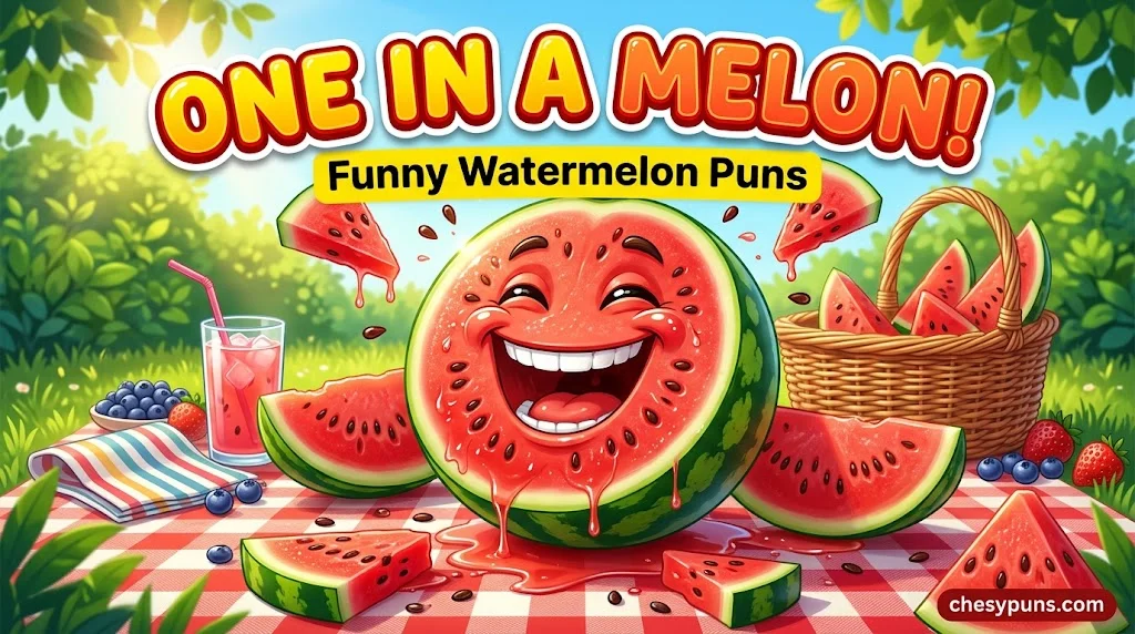 Funny Watermelon Puns & Short One-Liners