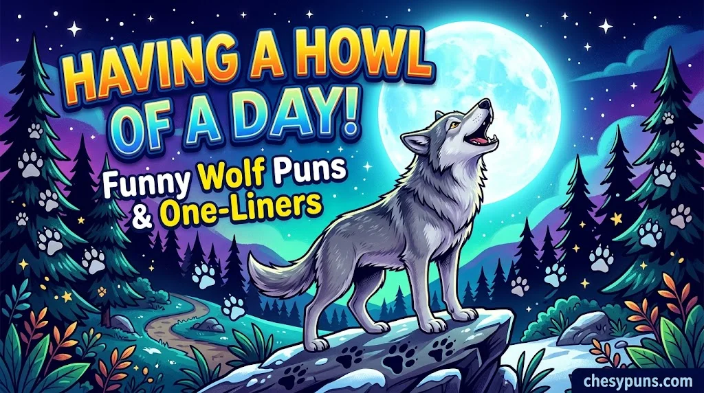 Funny Wolf Puns and One-Liners