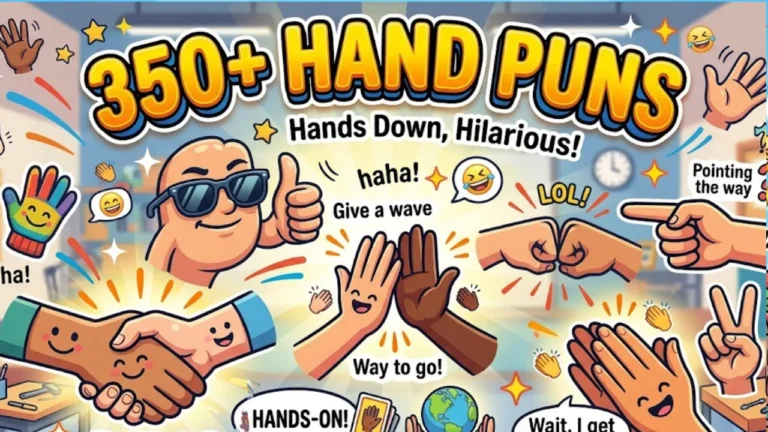 Hilarious Hand Puns