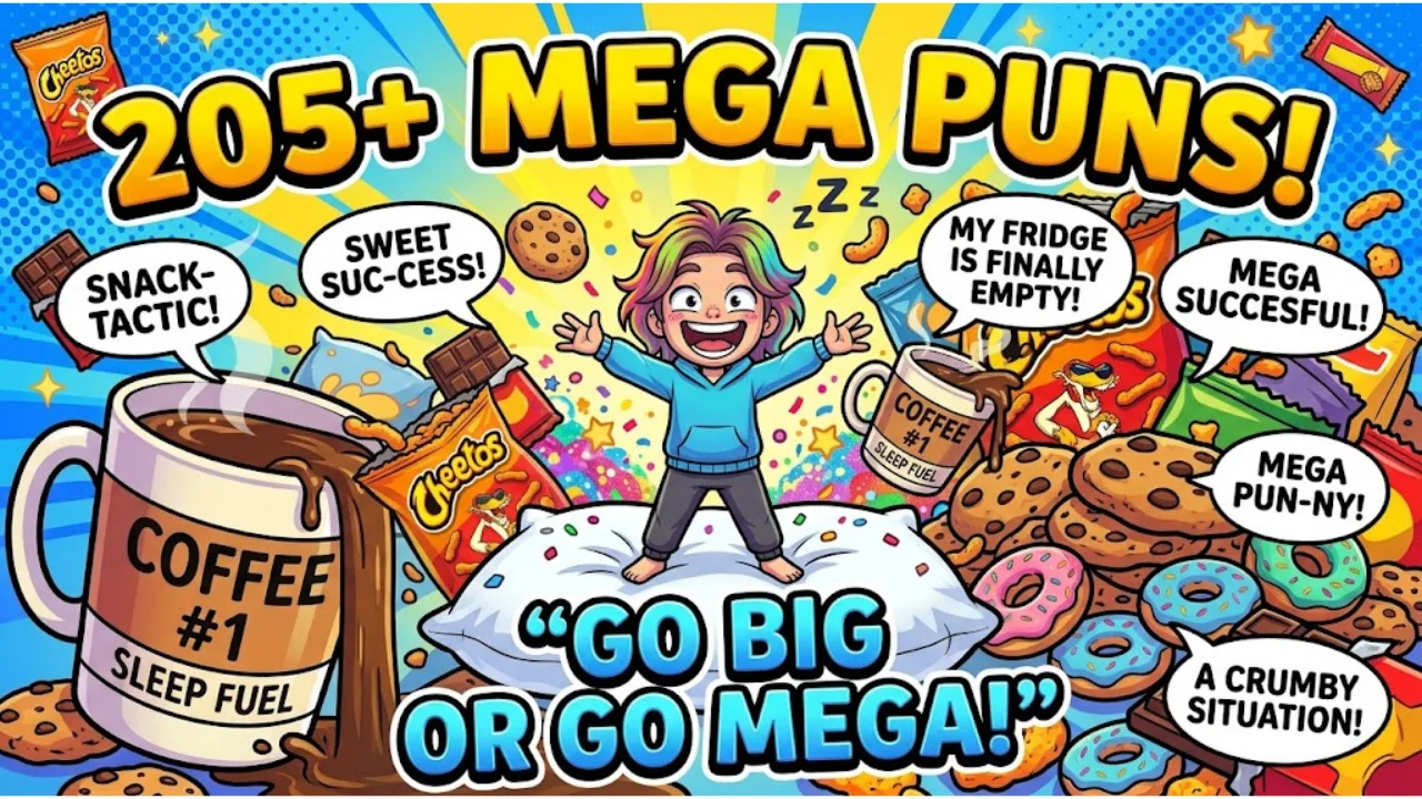 Hilarious Mega Puns