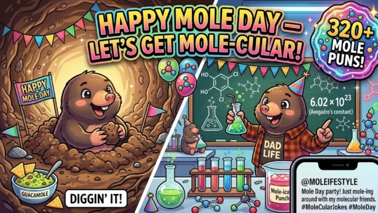 320+ Hilarious Mole Puns: Funny One-Liners, Clever Jokes & Diggingly Good Captions (2026)