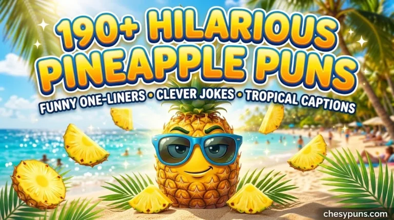 190+ Hilarious Pineapple Puns: Funny One-Liners, Clever Pineapple Jokes & Tropical Captions (2026) 🍍