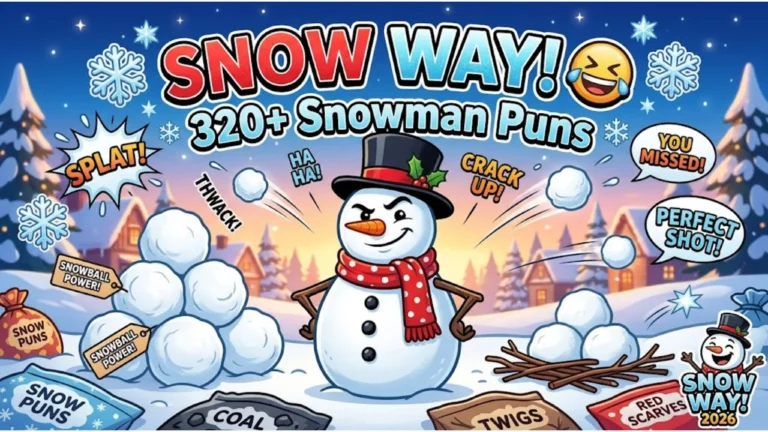 320+ Hilarious Snowman Puns: Funny One-Liners, Frosty Jokes & Ice-Cold Captions (2026)