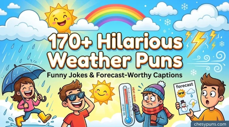 170+ Hilarious Weather Puns: Funny One-Liners, Clever Weather Jokes & Forecast-Worthy Captions (2026)