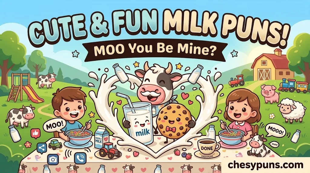 How to Use Milk Puns in Real Life