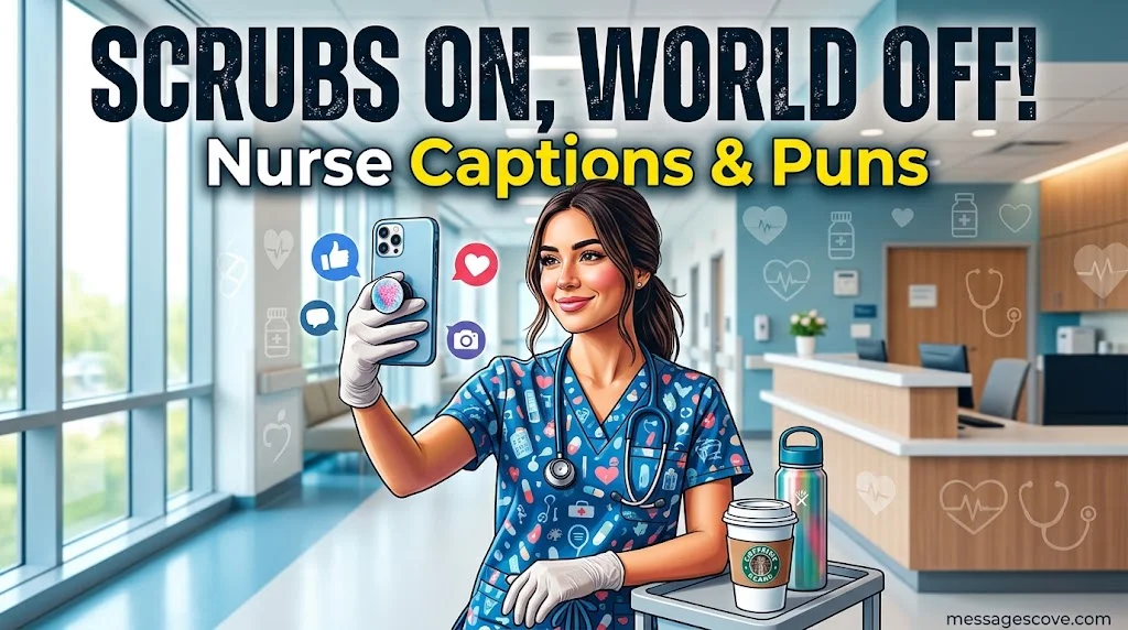 Nurse Puns & Captions for Instagram, TikTok & Social Media