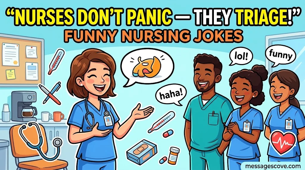Nursing Jokes, Wordplay & Family-Friendly Puns