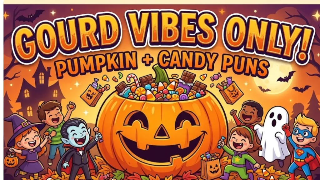 Pumpkin, Candy & Trick-or-Treat Puns