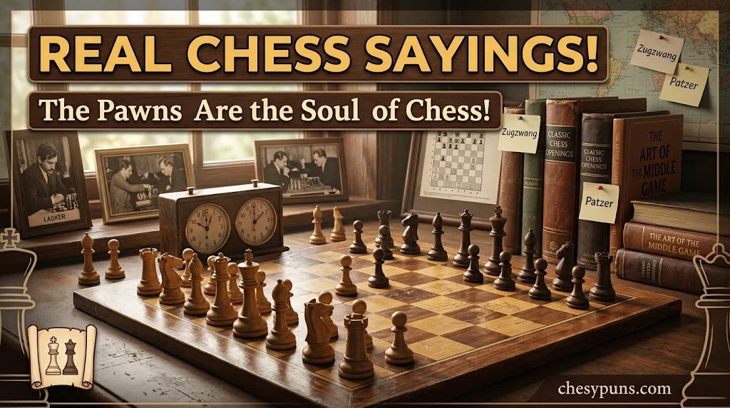 Real Chess Sayings, Slang & Pop-Culture Twists