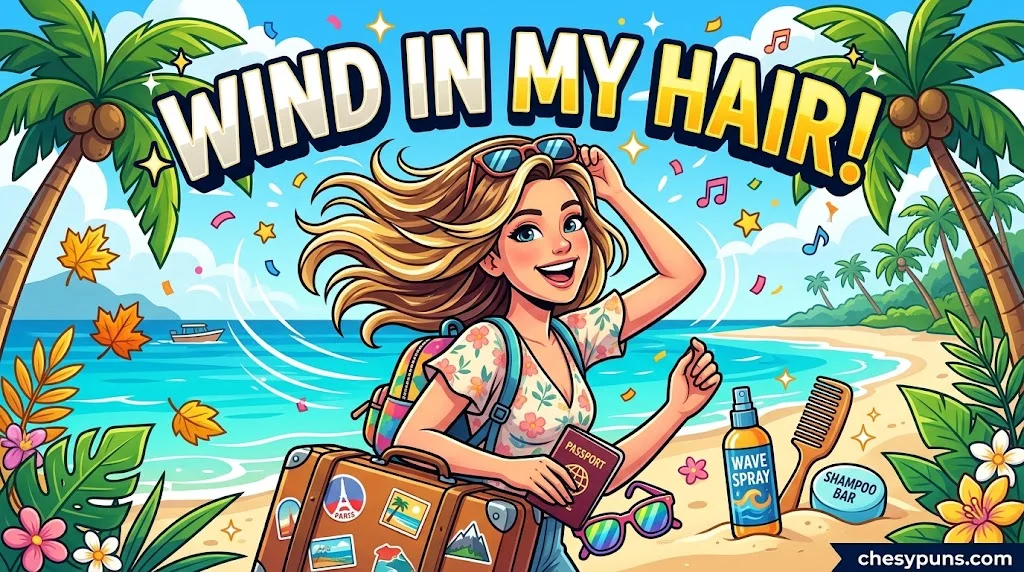 Seasonal, Travel & Bonus Hair Puns