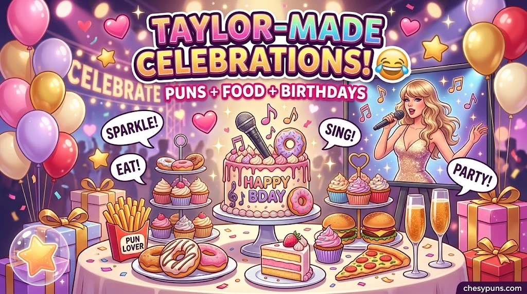 Taylor Swift Puns for Birthdays and Special Occasions
