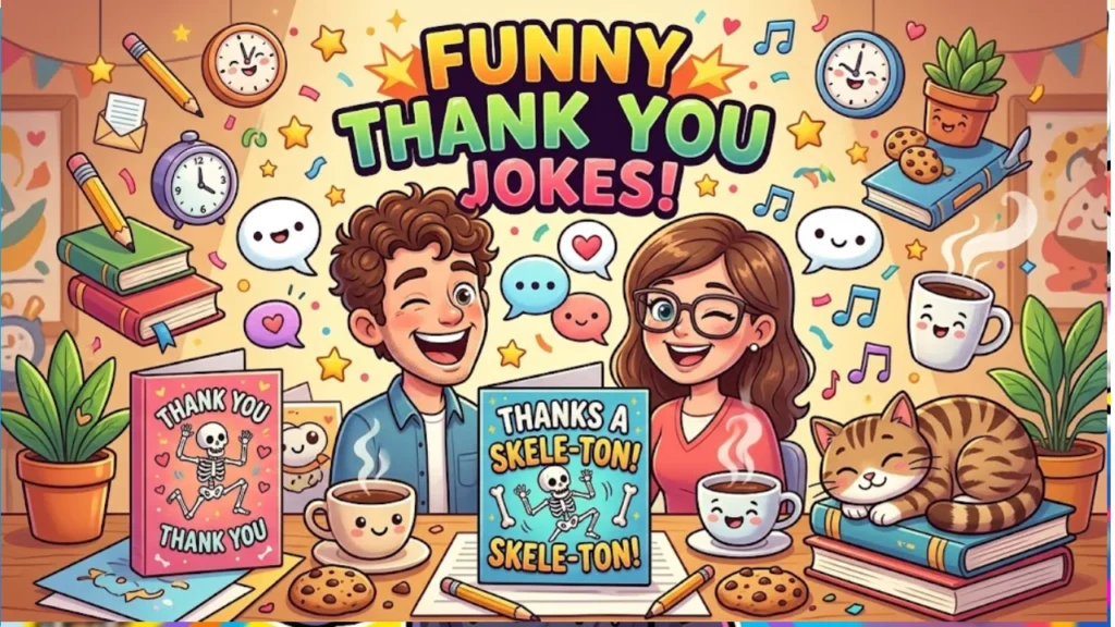 Thank You Jokes, Quotes & Card Sign-Offs