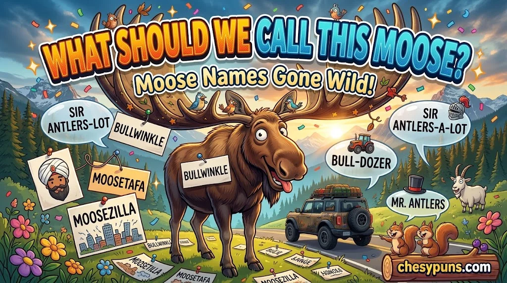 Unique Moose Puns You Won't Find Anywhere Else