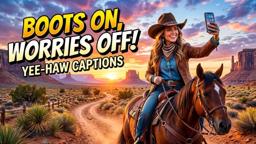 Yee-Haw Captions for Instagram and Social Media