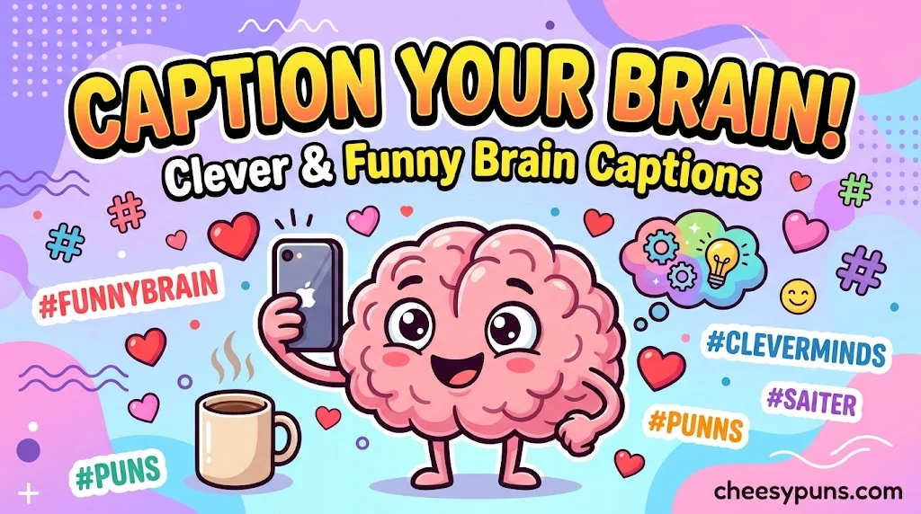 Brain Puns for Instagram Captions