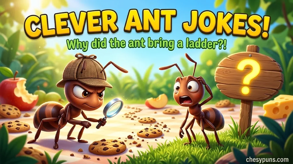 Clever Ant Jokes & Riddles