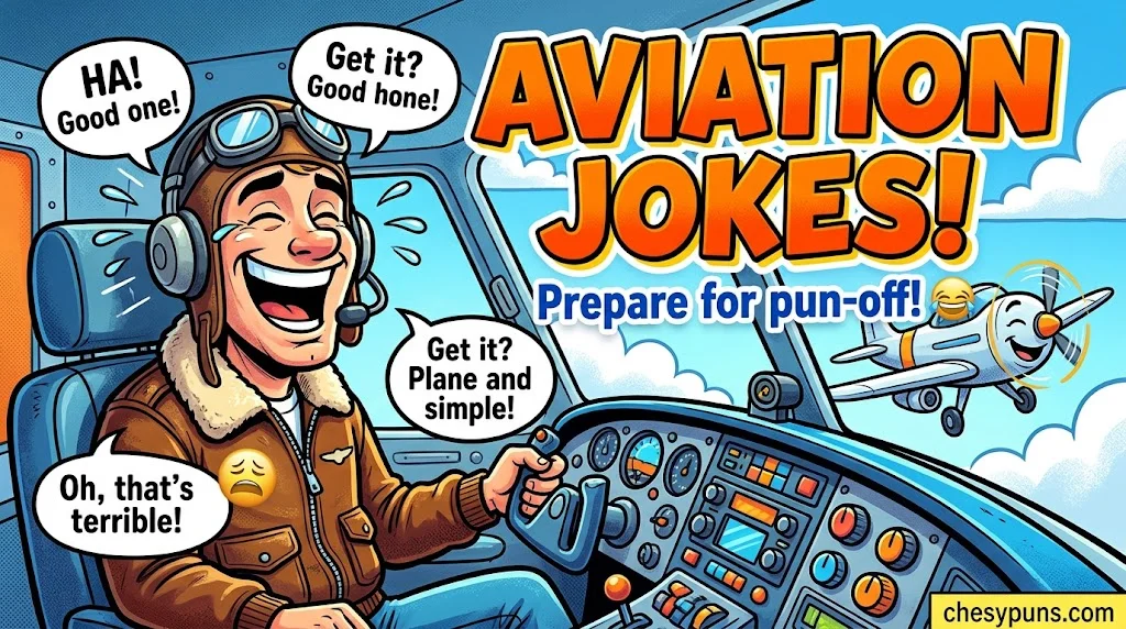 Clever Aviation Jokes & Riddles