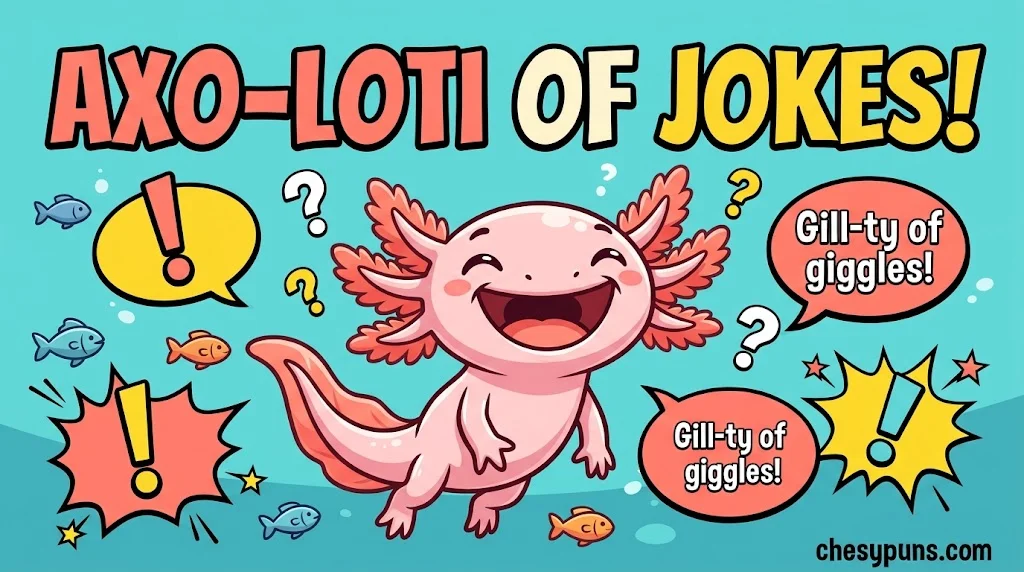 Clever Axolotl Jokes and Family-Friendly Wordplay