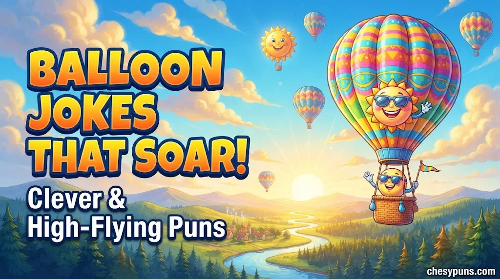 Clever Balloon Jokes and Hot Air Balloon Puns