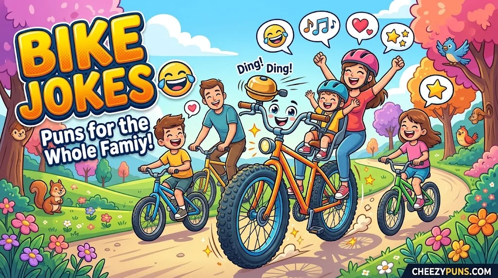 Clever Bicycle Jokes and Family-Friendly Wordplay
