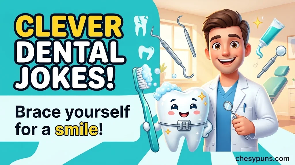 Clever Tooth Jokes for Dentists, Orthodontists and Hygienists