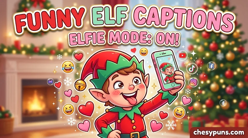 Elf Puns for Instagram Captions