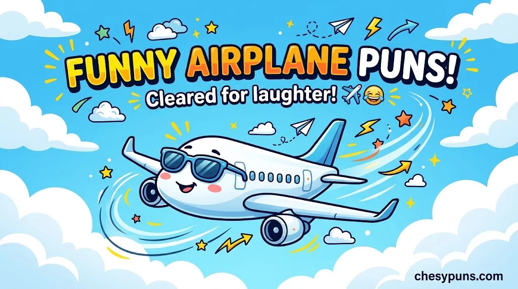 Funny Airplane Puns & One-Liners