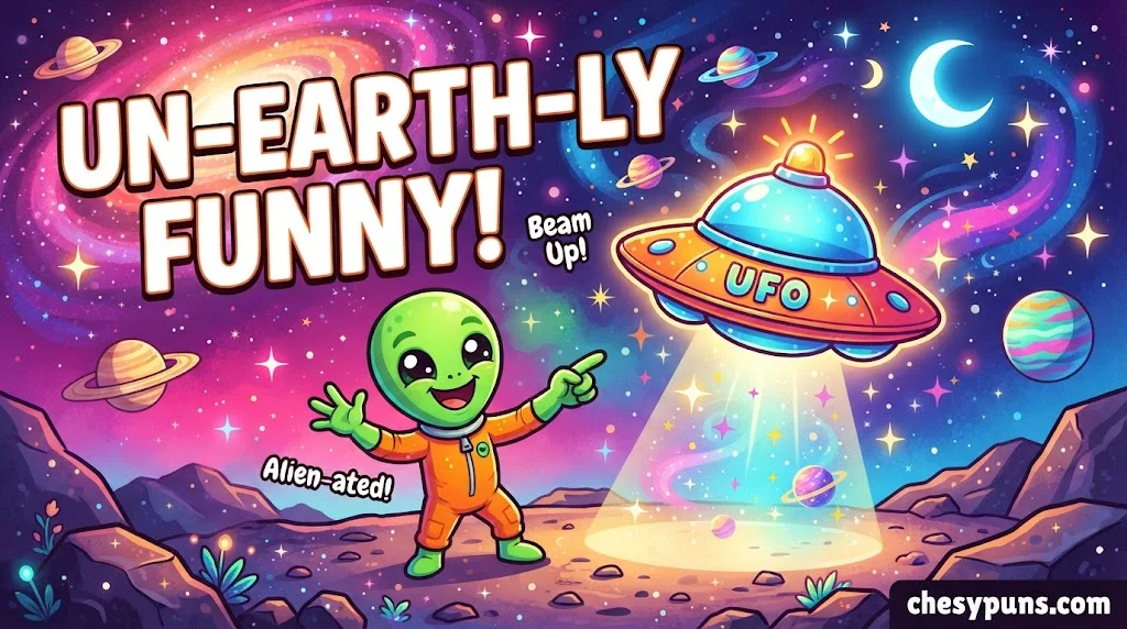 Funny Alien Puns and One-Liners