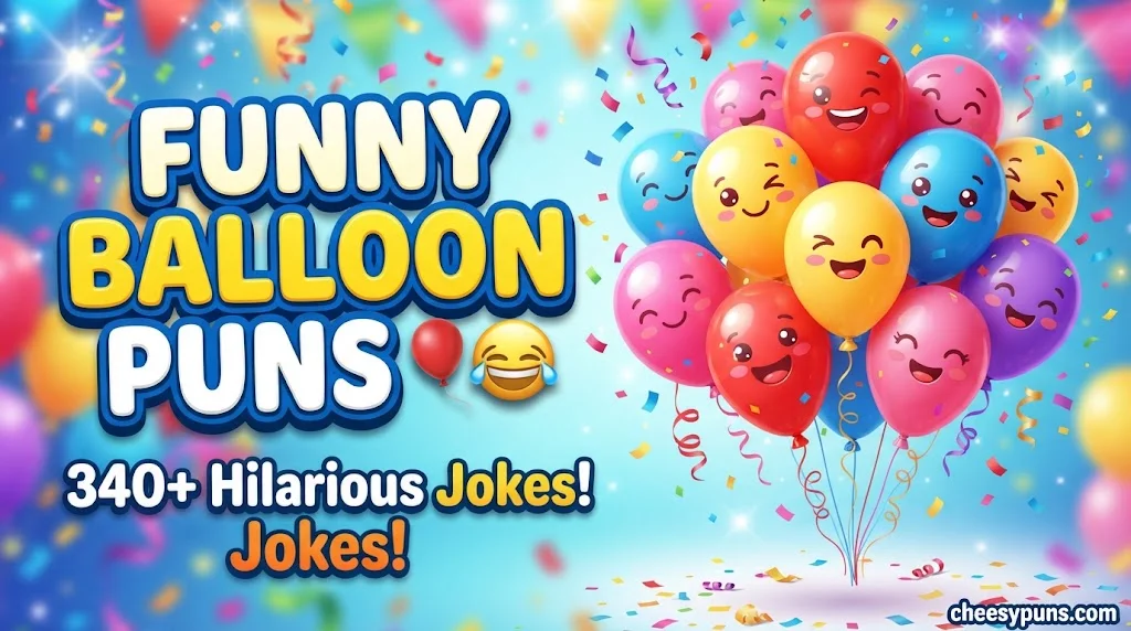 Funny Balloon Puns and One-Liners for Every Mood
