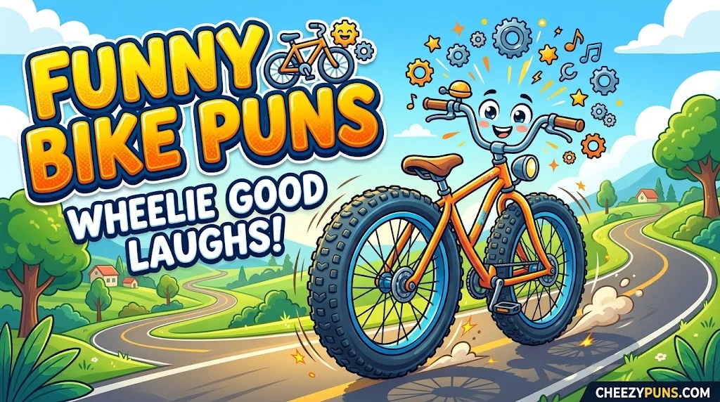 Funny Bike Puns and One-Liners
