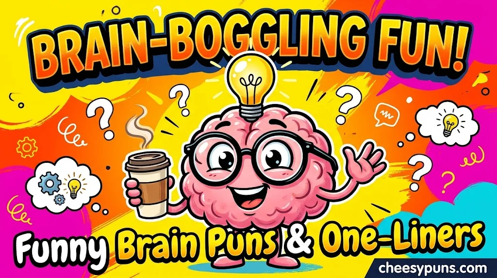 Funny Brain Puns and One-Liners