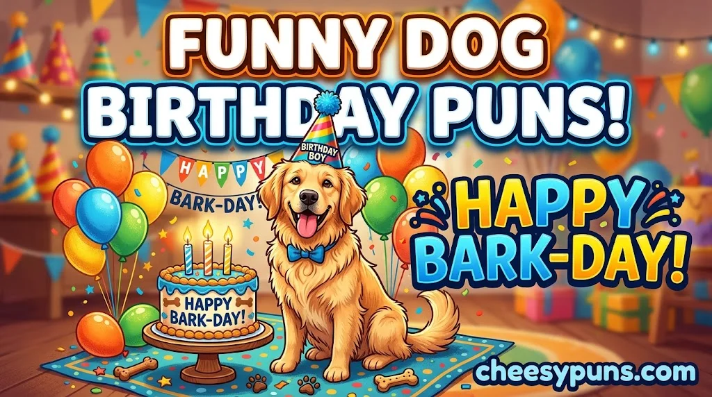 Funny Dog Birthday Puns