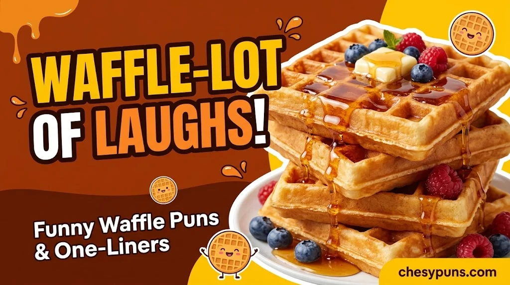 Funny Waffle Puns and One-Liners
