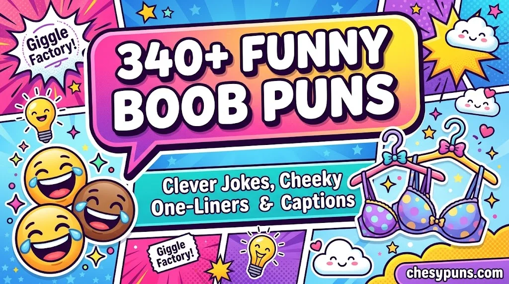 340+ Hilarious Boob Puns That Are Simply Breast-acular