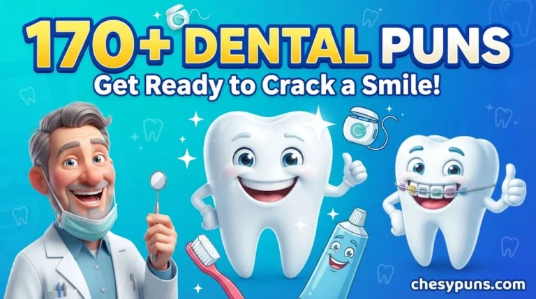 170+ Hilarious Dental Puns: Funny One-Liners, Clever Dentist Jokes & Tooth-Tickling Captions (2026) 🦷