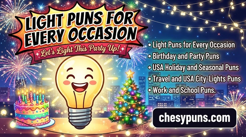 Light Puns for Every Occasion