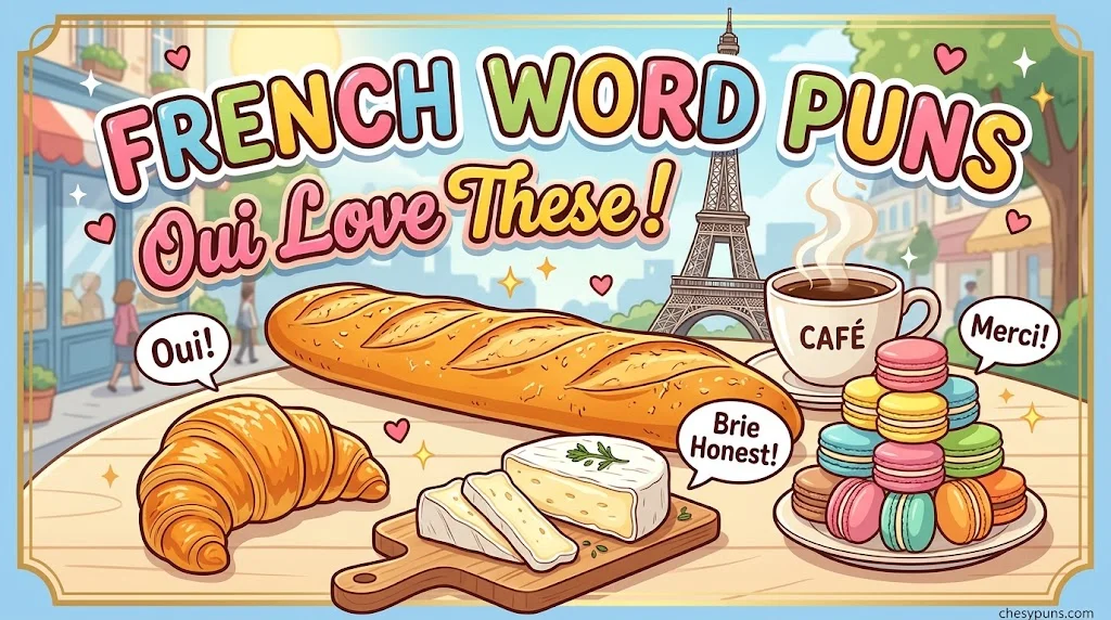 Most Popular French Words for Puns