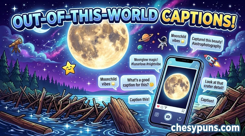 Out-of-This-World Moon Captions for Instagram