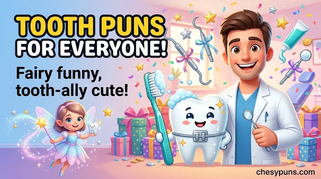 Teeth Puns for Kids, Adults and Every Occasion