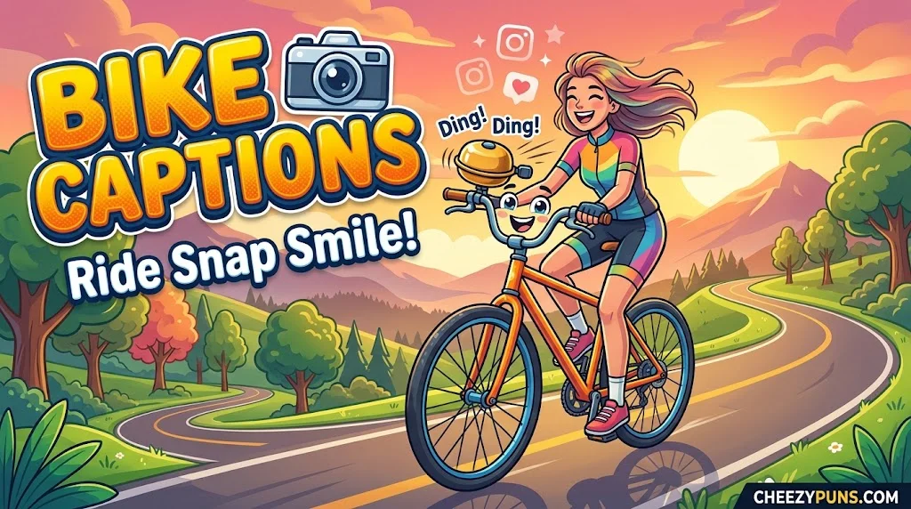 Wheelie-Good Bike Captions for Instagram and Social Media